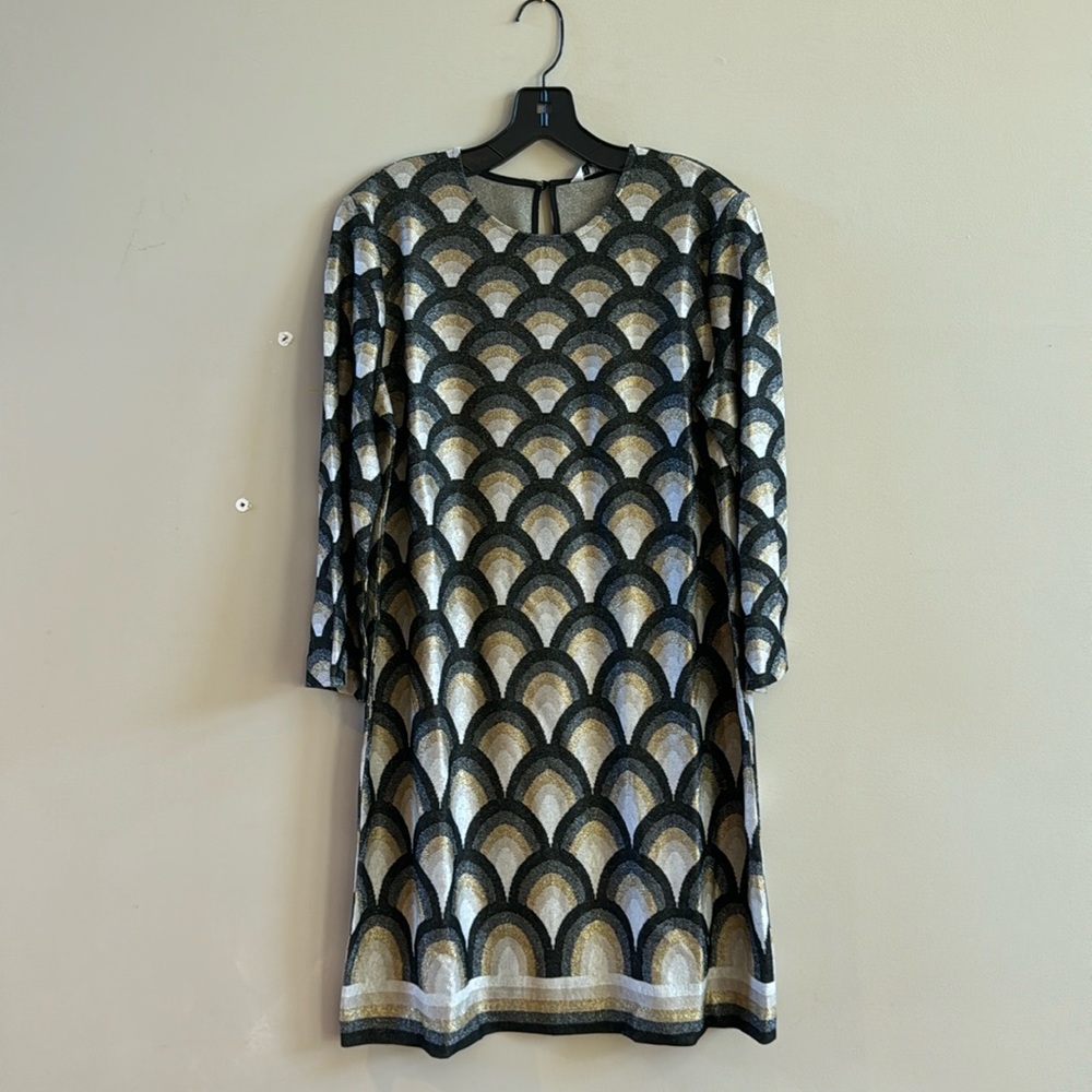 Gorgeous Trina Turk metallic dress NWT!
